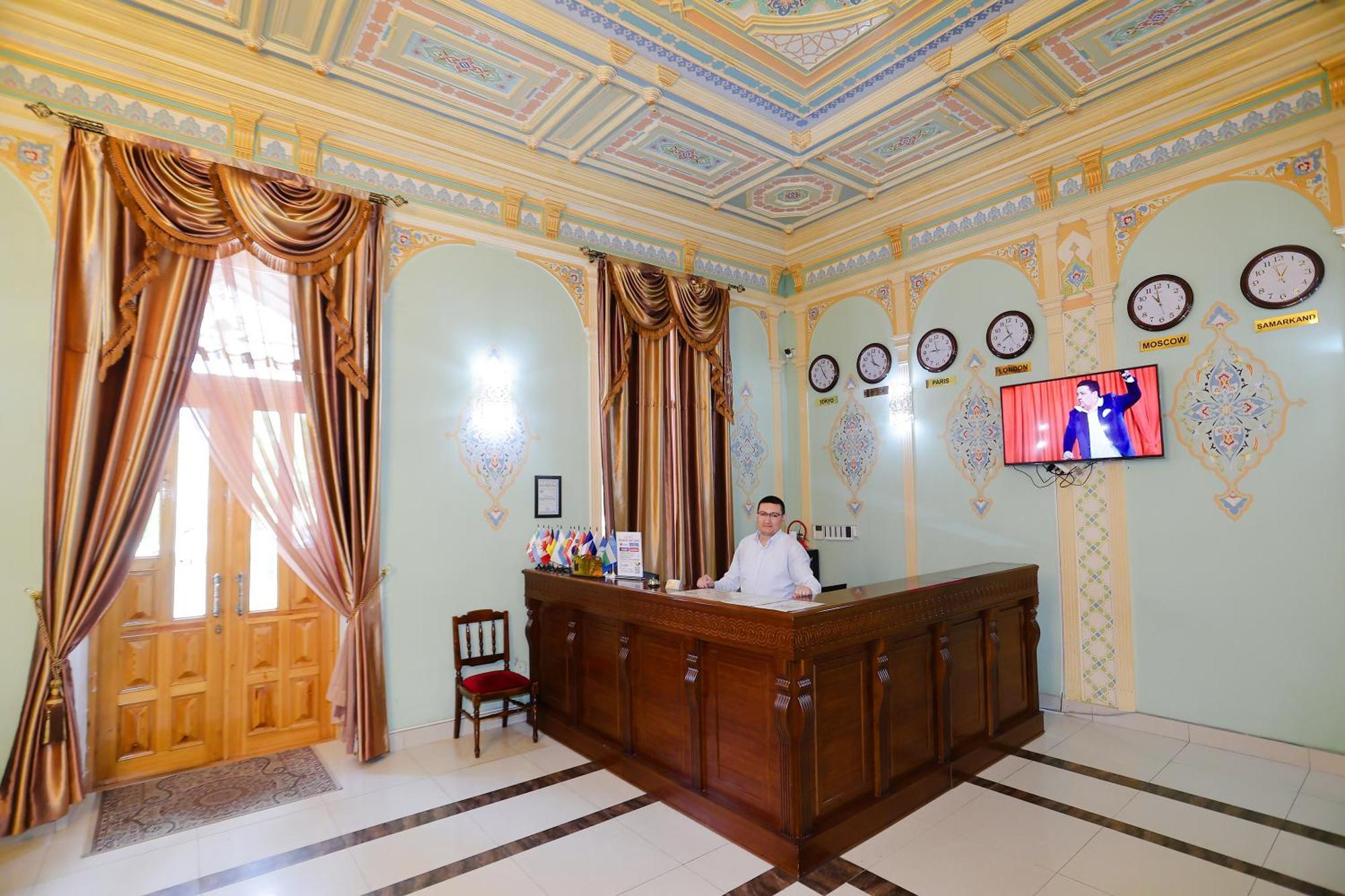 Hotel Yangi Sharq Samarkand Exterior foto