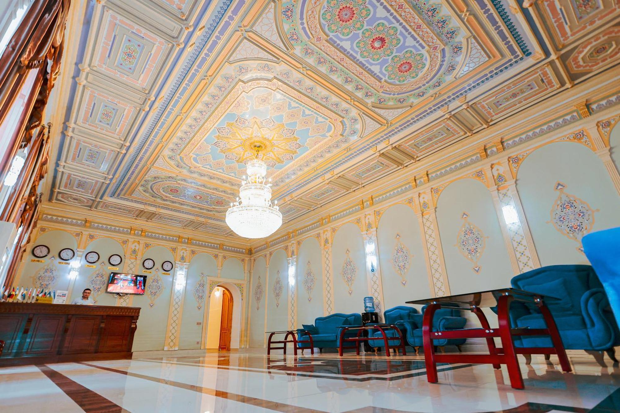 Hotel Yangi Sharq Samarkand Exterior foto